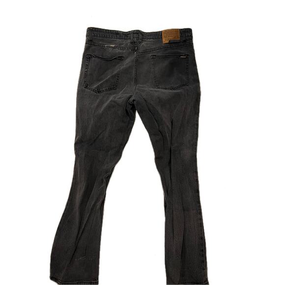 Vorta Slim Straight Black Jeans 36x30 - Picture 2 of 6